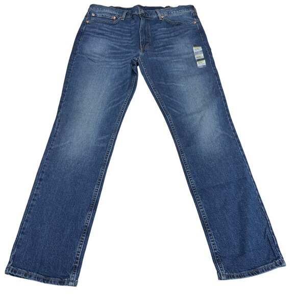 NEW Levi's Flex 511 Slim Fit Stretch Blue Jean Men's Denim Pants, Size 38x32 - Picture 1 of 12